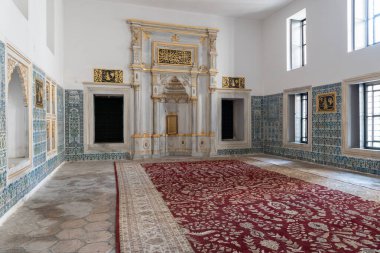 ISTANBUL, TURKEY - 25 Mart 2023: İçişleri Parçası Dilekçe Odası Popüler Turizm Merkezi