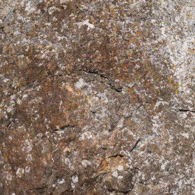 Kaya dokusu taş arka planda çatlaklar ve tasarım için kopyalama alanı