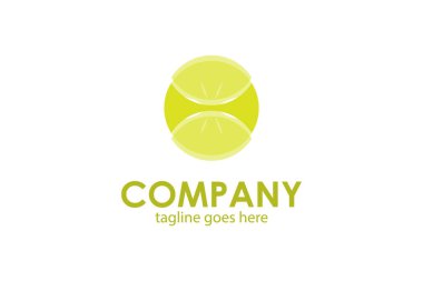 Company Logo Design Template with a simple shape. Perfect for business, company, mobile, app, etc.