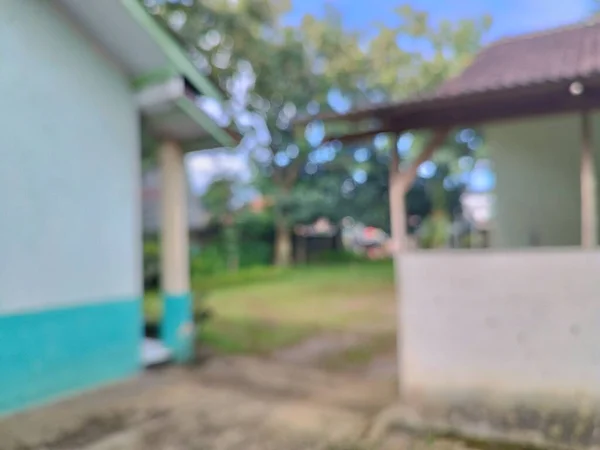 blurry photo with home page background