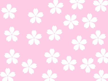 Resim beyaz çiçekler pembe arka plan 