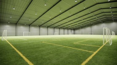 Suni Çimen Kapalı Futbol Eğitim Tesisi