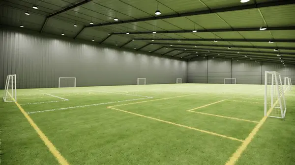 Sentetik Bölge ve Yüksek Tavanlı Kapalı Futbol Kompleksi