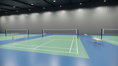 Profesyonel Badminton Turnuva ve Eğitim Salonu