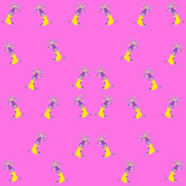 illustration set on a blue background esoteric eyes witches women magic magic cosmos energy spirituality purple yellow blue blue starry sky comet milky way set pink