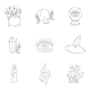 Mistik semboller, kafatası şapkası.