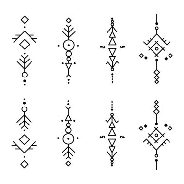 Dövmeler için Mistik Cadı Sembolleri