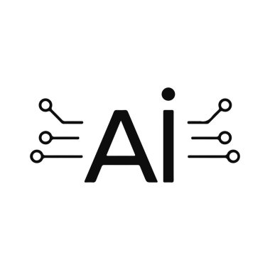 İnanılmaz Sinirsel Ağ Yapılandırması. Vektör illüstrasyonu