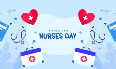 International nurses day background