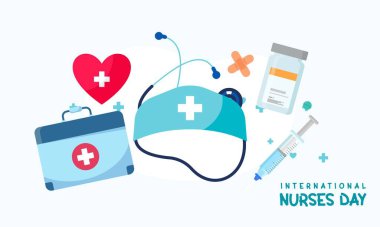 International nurses day background