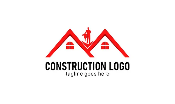 Home Empresa Constructora Logo Vector — Archivo Imágenes Vectoriales