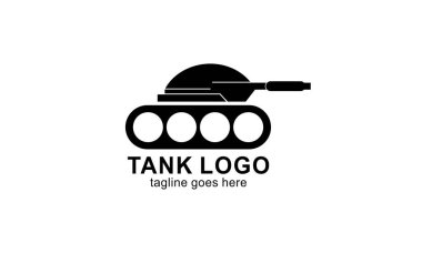 Tank logo tasarım vektörü