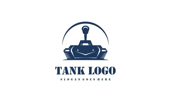 Tank Logo Icon Design Vector — Stock Vector