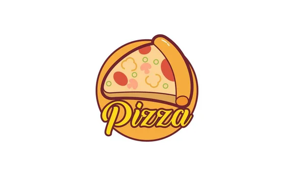 Σχεδιασμός Λογότυπου Φορέα Πίτσας — Διανυσματικό Αρχείο