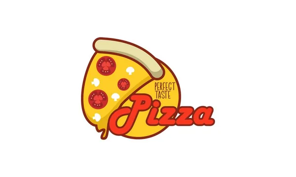 Σχεδιασμός Λογότυπου Φορέα Πίτσας — Διανυσματικό Αρχείο