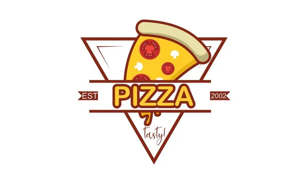 Design Des Pizza Vektors — Stockvektor