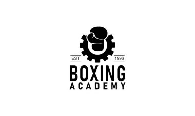 Boks logosu tasarım vektörü 