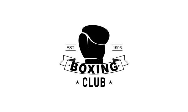 Boxing Logo Icon Design Vector — Stock Vector