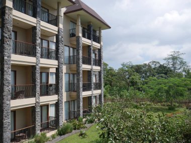 Doğa manzaralı otel.