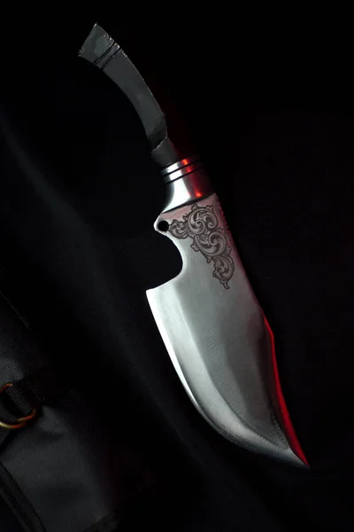 ハンドルとケース付きのナイフ — ストック写真