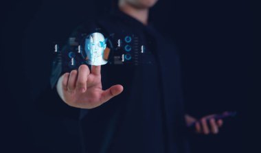 Yüz değişimi ya da taklit için yüz hareketleri, yüz değiştirme ya da taklit. Yüz hareketleri için derin sahte konsept..