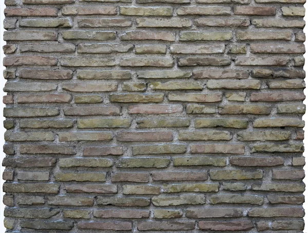 Cegła Ściana Tekstury Zbliżenie Starej Powierzchni Zewnętrznej Jako Tło Ściana — Zdjęcie stockowe