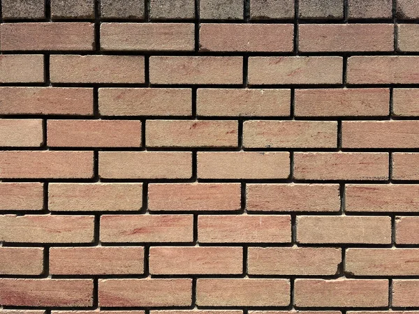 Brick Wall Texture Closeup Old Exterior Surface Background Building Face — Stock Photo, Image