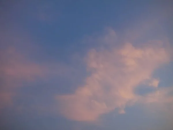 Vista Inferior Las Nubes Atardecer Cielo Colorido Paisaje Nublado Para — Foto de Stock