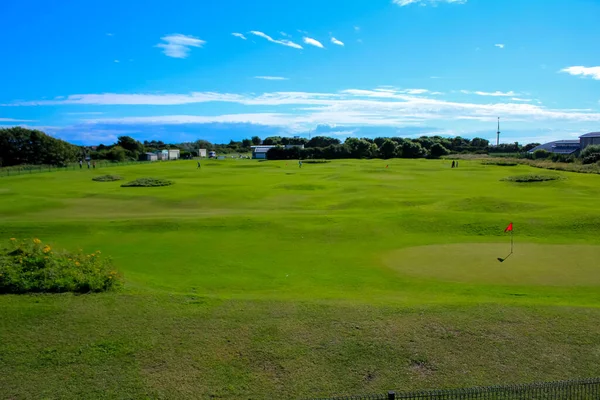 Der Golfplatz Southport Ländliche Szenerie England Großbritannien Stadt Der Grafschaft — Stockfoto