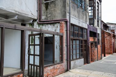 The building of the Bopiliao Historical Block in the Wanhua District, Taipei, Taiwan. Taipei City Government established the Heritage and Culture Education Center to protect the legacy of the area. clipart