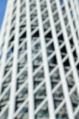 Modern mimarinin dışı, modern şehir binası. Modern mimari soyut arkaplan, soyut yapı.