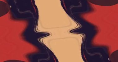 Techno-Tribal Trance - Glitch Psychedelic Abstract Background Of Trippy Art - Seamless loop