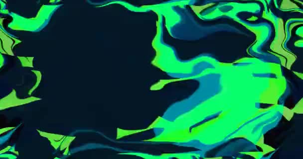 Retro Futuristic Rave Glitch Psychedelic Abstract Background Trippy Art Seamless — 图库视频影像