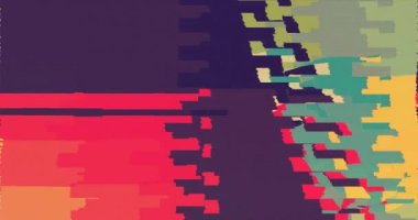   Chromatic Chaos Theory - Glitch Psychedelic Abstract Background Of Trippy Art - Seamless loop