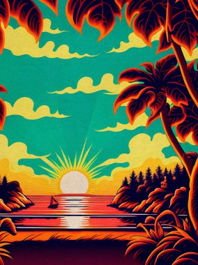  Güneşli bir öğleden sonra Lazin '.