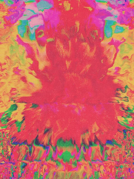 Абстрактное Психоделическое Ретро Футуристическое Искусство Краска Галстука Hipster Abstrab Фон — стоковое фото
