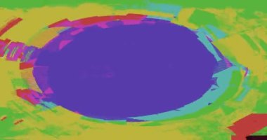 Spectrum Showtime - Metin için kopya alanı olan döngü ve video. Bir Yaratıcı Video için Moda Soyut Arkaplan - çeşitli medya projeleri için görsel olarak ilginç ve dinamik bir öge.