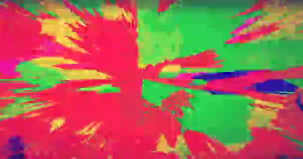 Heavenly Electric Ecstasy Trendy Abstract Background Creative Video Visually Interesting — Stock Video