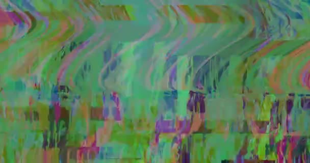 ピクセル化された楽園 トレンディ要約クリエイティブビデオの背景 さまざまなメディアプロジェクトの視覚的に興味深い動的要素 — ストック動画