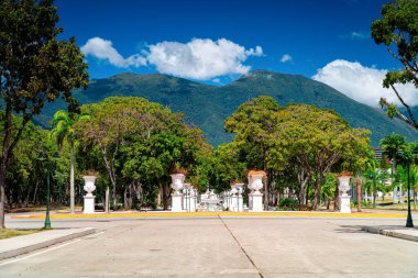 Paseo Los Proceres Caracas, Venezuela. Venezuela 'nın başkentinde ünlü bir yer. 