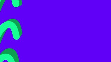 3d vektör turuncu çizgiler mavi arkaplan hareketi. Çizgileri olan soyut renkli arkaplan