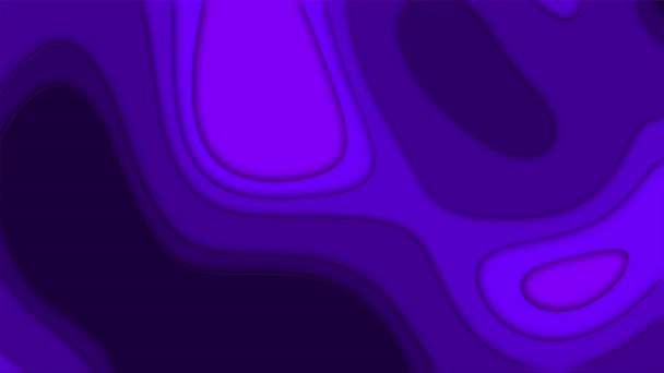 Purple Minimalistic Waves Motion Abstract Purple Background Lines — Stock Video