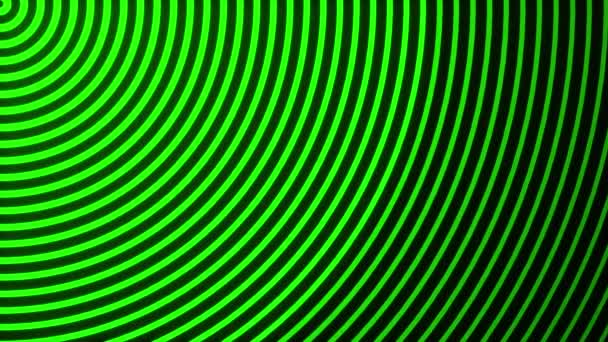 Una Línea Círculo Verde Dibuja Sendero Fascinante Evocando Sentido Movimiento — Vídeos de Stock