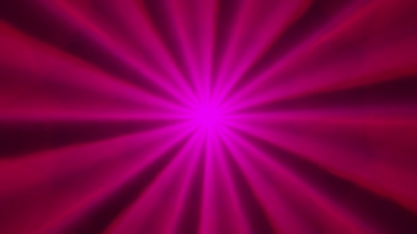 Cahaya Merah Muda Cahaya Abstrak Latar Belakang Ungu Bintang Magenta — Stok Video