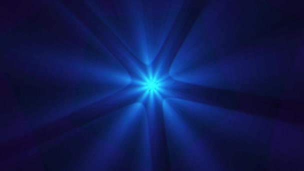 에너지 네온을 파란색 — 비디오