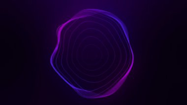 fütüristik mor plazma dalgaları, enerji soyut arkaplan parıltısı