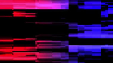 mor gradyan arıza ekran döngüsü canlandırılmış arkaplan, fiske grafik efekti, hata örtüsü