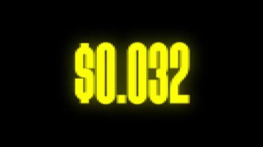 1500 dolar animasyon, yükselen para, 1500 dolar kar.