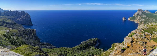 Coastline Island Mallorca Spain Aerial View — Stock Photo, Image