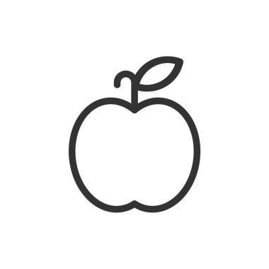 Gıda ambalaj sembolü, çizgi resim simgesi.